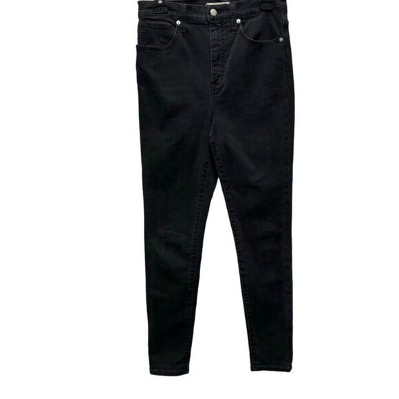 Madewell Womens 11" High-Rise Skinny Jeans In Lunar Wash Size 29